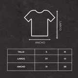 Remera corta negra de algodón y elastano, con cuello redondo y estampado frontal con la palabra 'GAINS' en color blanco.