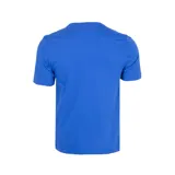 Remera negra de algodón con logo Nike bordado en blanco en el pecho.