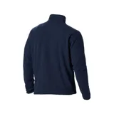 Campera polar Columbia Fast Trek II Fleece color azul marino, con cierre frontal, bolsillos laterales con cierre y logo de la marca bordado en el pecho.