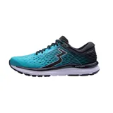 Championes de running 361° Meraki 4, color celeste con detalles en negro y blanco. Capellada de malla de ingeniería, entresuela Qu!kfoam y suela de goma.
