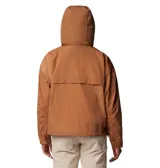 Campera Columbia Laurelwoods III azul marino con capucha y cuello con forro polar afelpado. Cuenta con tecnología termorreflectante Omni-Heat™ y Omni-Shield™ que repele la humedad y resiste las manchas. El aislamiento Thermarator™ 100% poliéster reciclado proporciona calor ligero.