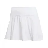 Falda deportiva Adidas Club Tennis Climacool para mujer, color blanco, con calza interior incorporada y tecnología Climacool para mayor ventilación.