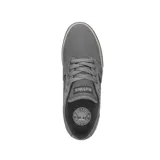 Championes Etnies Barge LS negros con detalles en marrón y suela blanca.