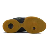 Championes de básquet And 1, color negro con detalles en verde y estampado camuflado.