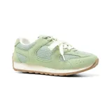 Championes deportivos American Sport Britania color crema con detalles en blanco, confeccionados en malla y material sintético.