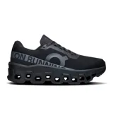 Championes de running On Cloudmonster 2, color negro, con tecnología CloudTec y suela con amortiguación.