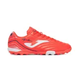 Championes de fútbol 5 Joma Aguila 2507 color rojo con detalles en blanco y azul.