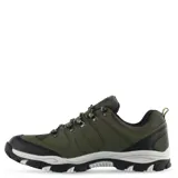 Championes de trekking Topper Gondor II, color verde oliva con detalles en negro y verde.