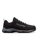 Zapatillas de trekking Columbia Firecamp Fleece III para hombre, color azul marino con detalles en negro y gris. Confeccionadas en material textil acolchado con forro polar y suela de goma con tecnología Omni-Grip.