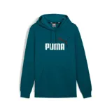 Canguro de corte estándar en verde, con capucha y logo grande de Puma en el frente.