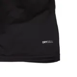 Remera deportiva Puma LIGA Baselayer de manga corta, color negro con logo blanco en el pecho.