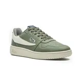 Championes Fila Champion Acd Classic para hombre, color verde oliva con detalles en blanco y suela color crema.