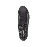 Zapatilla urbana blanca con detalles dorados, de cuero y tela calada. Cuenta con cordones, suela antideslizante Bounce® y plantilla extraíble de poliuretano con inserto de gel en el talón.