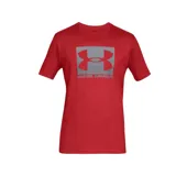 Remera Under Armour de hombre color azul marino, de corte clásico y cuello redondo. Presenta el logo de la marca estampado en el pecho. Confeccionada con tejido Tech™ que absorbe el sudor y tecnología Anti-Olor.