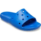Ojotas Crocs Classic Slide color azul.