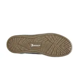 Championes de skate Etnies Joslin X Bones, color negro con logo en blanco y suela marrón.