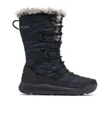 Botas de invierno Columbia Minx IV, color negro, con caña media acolchada, forro termorreflectivo Omni-Heat™, tecnología impermeable Omni-Tech™ y suela Adapt Trax™ para mayor tracción.
