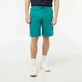 Bermudas deportivas rectas de chándal color azul.