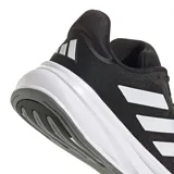 Championes Adidas Response Super negros con detalles plateados y suela blanca.