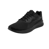 Championes Puma Transport de mujer, color negro con detalles en rosa y blanco.