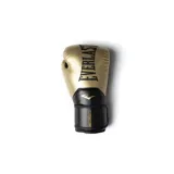 Guantes de boxeo Everlast Elite 2, color dorado con detalles en negro y logo Everlast en dorado.
