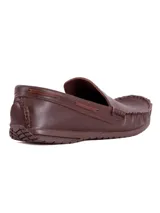 Mocasín negro 100% cuero, con diseño clásico y suela suave.