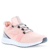 Championes Topper Squat W color rosa con detalles en gris y suela blanca.