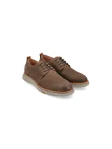 Zapato acordonado Hush Puppies modelo Rustic, color marrón, confeccionado en cuero con forro de cuero y suela de EVA.