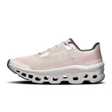 Championes de running Cloudmonster Void, color rosa pálido con suela blanca y detalles en gris.