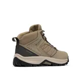Botas de trekking Columbia Transverse Hike Waterproof color beige con detalles en marrón y negro. Fabricadas con cuero y malla, con tecnología impermeable y transpirable Omni-Tech™, entresuela TechLite™ para amortiguación y suela Omni-Grip™ para tracción en terrenos variados.
