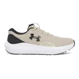 Zapatillas deportivas color beige, con diseño ligero y transpirable, ideales para mantener el ritmo.