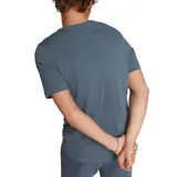 Remera Puma gris de corte clásico con logo grande estampado en el pecho.