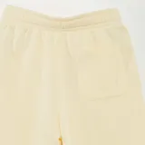 Pantalón corto ligero de chándal liso AMARILLO