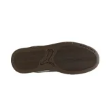 Championes Puma Park Lifestyle Og para hombre, color blanco con detalles en negro y suela marrón.