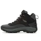 Botas de trekking impermeables Merrell Thermo Kiruna 2 Mid Waterproof, color negro con detalles en gris.