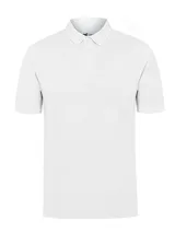 Remera de hombre con cuello polo, confeccionada en algodón pima y sorona.