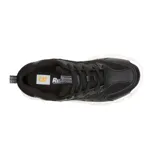 Zapatillas Caterpillar Intruder Lite Vent negras con suela blanca de goma.