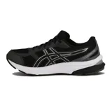 Championes Asics Gel-nagoya 4, color negro con detalles plateados.