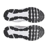 Championes Under Armour Summit Trek Suede, color gris claro con detalles en negro, blanco y azul.