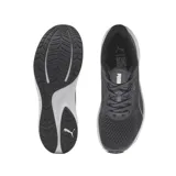 Championes Puma Skyrocket Lite 2 para running, color negro con detalles en blanco.