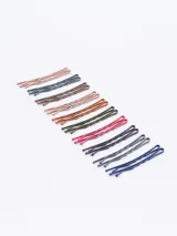 Pack de 20 horquillas de pelo de diferentes colores.
