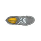 Zapatillas urbanas Caterpillar Hex Ready Low Mesh, color gris, con capellada de gamuza y tela, forro 100% reciclado, plantilla de espuma PU moldeada, entresuela de EVA y suela de goma.