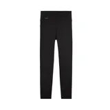 Calzas deportivas negras Puma TAD Essentials 7/8 de tiro alto, corte ajustado, tecnología dryCELL, bolsillos laterales y logo de la marca en la pierna izquierda.