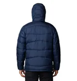 Campera puffer azul marino con capucha, tecnología Omni-Heat reflectante en el interior y Omni-Shield resistente al agua y las manchas.