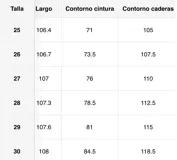 Pantalón de jean celeste, de corte amplio y tiro alto.