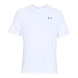 Remera deportiva Under Armour Tech 2.0 de hombre, color gris jaspeado con logo negro en el pecho.
