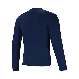 Remera térmica de manga larga Topper, color azul marino, con logo de la marca estampado en el pecho.