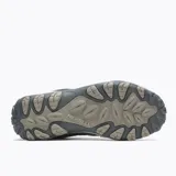 Championes de trekking Merrell Accentor 3 WP, color marrón con detalles en gris y suela de goma.