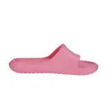 Sandalias Puma Divecat V2 de mujer, color rosa con logo blanco.