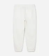 Pantalón jogger azul marino, de corte holgado con puños ajustados en los tobillos y cintura elástica con cordón.